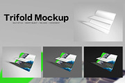 Trifold Mockups, a Mockup by alphadesign (Thumbnail 13 of 13)