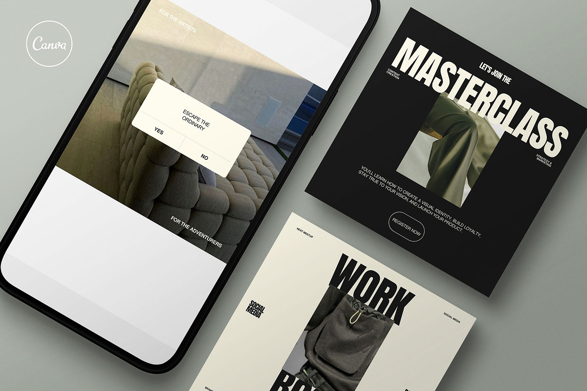Social Media Branding Coach Bundle, a Social Media Template by Moscovita Studio (Photo 2 of 23)