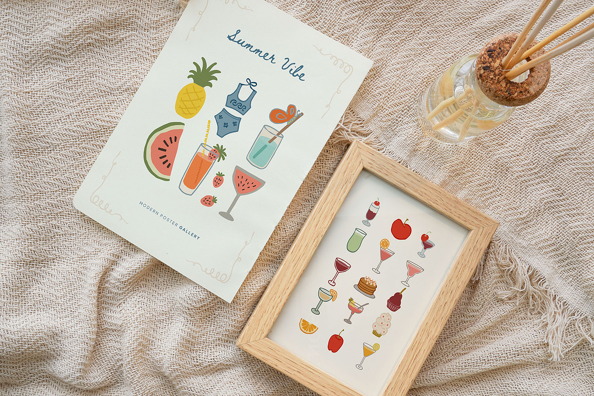 Summer Vibe | Wall Art Creator, an Object Graphic by Leleka.Store (Photo 18 of 19)