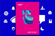 Bold Vibrant Icons, a Solid Icon by Modus Prime (Thumbnail 2 of 6)