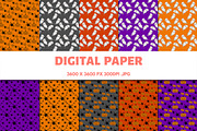 Halloween Seamless Pattern 6, a Pattern Graphic by tchastudio (Thumbnail 1 of 5)