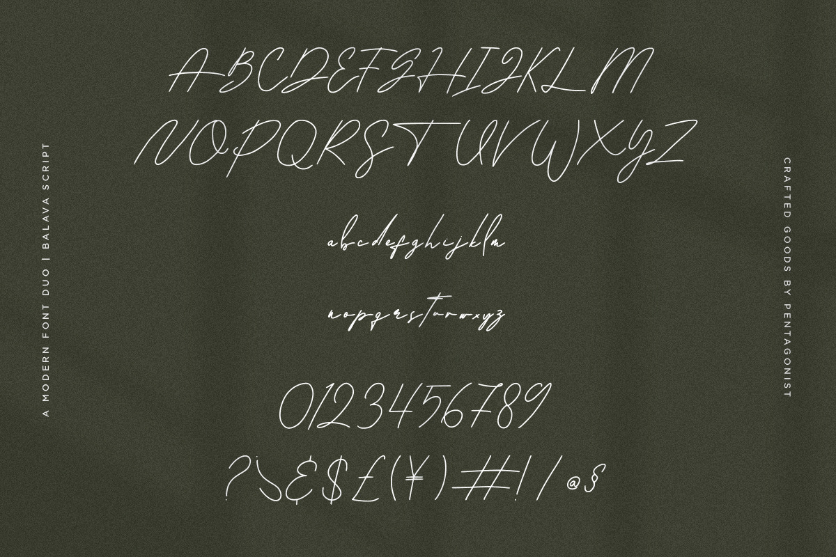 Balava | Modern Duo Font, a Serif Font by Pentagonistudio (Photo 10 of 12)