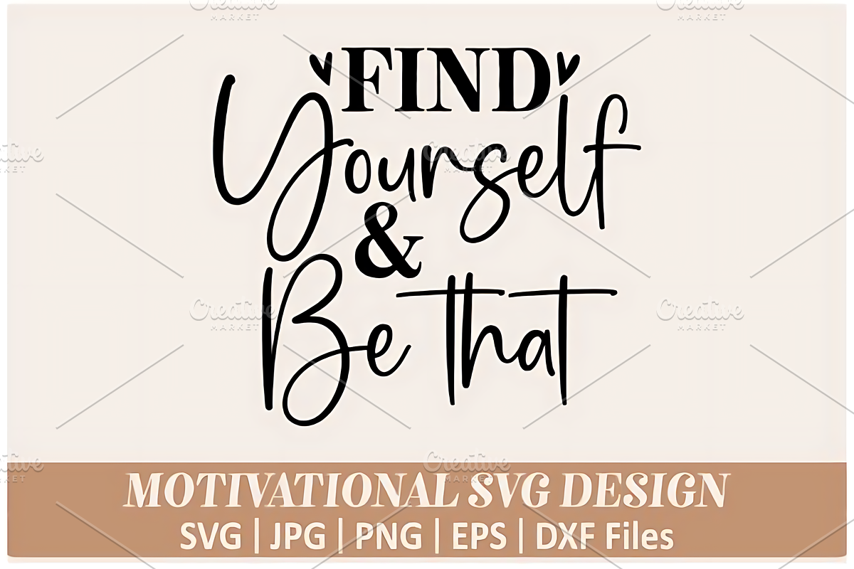Motivational Quotes Svg Bundle, a Decorative Illustration by Design Station (Photo 2 of 7)