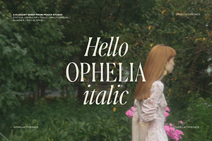 Ophelia - Modern Serif Font