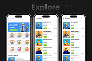 Service Booking App | ServeBook, an UI Kit Template by Opus LabWorks (Thumbnail 5 of 11)