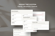 Financial Interactive Planner Canva, an App Template by Studio Suvelle (Thumbnail 5 of 10)