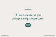Porte Bon Heur - A Handwritten Font, a Handwritten Font by HanzelSpace Studio (Thumbnail 5 of 9)