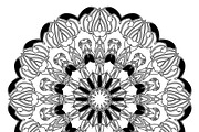 27 mandala vector backgrounds design, a Pattern Graphic by NJ Himel (Thumbnail 19 of 28)