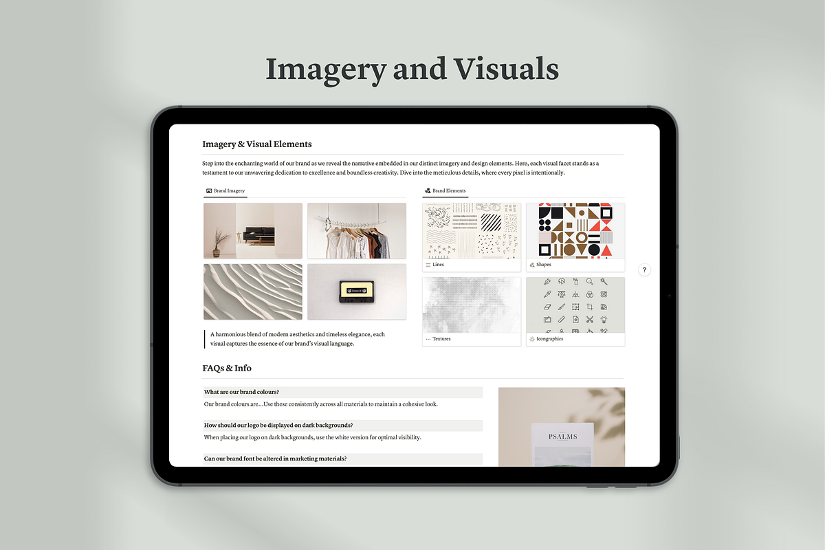 Notion Brand Guidelines Template, a Templates & Theme by Swyn.Studio (Photo 8 of 10)