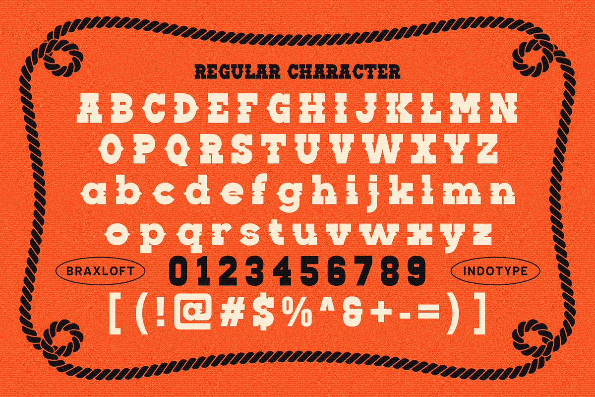 Braxloft - Vintage Slab Serif, a Slab Serif Font by Indotype Foundry (Photo 5 of 10)