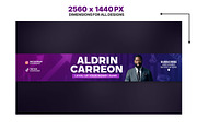 Business YouTube Banner Bundle Pack, a Social Media Template by Vaughn Studios (Thumbnail 5 of 8)