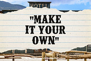 Brinavo | Old Western Display Font, a Serif Font by Everyday Perfection (Thumbnail 4 of 5)