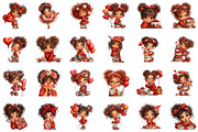 Quirky birthday girl clipart, an Illustration by CreationArt (Thumbnail 2 of 5)