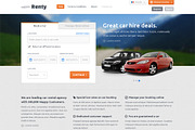 Renty - Car Rental WordPress Theme, a WordPress Template by bestwebsoft (Thumbnail 2 of 5)