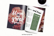 April Blossom bold brush font, a Script Font by Angele Kamp (Thumbnail 6 of 7)
