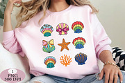 Floral Coquette Seashell PNG, an Illustration by Daily.Designs (Thumbnail 4 of 5)