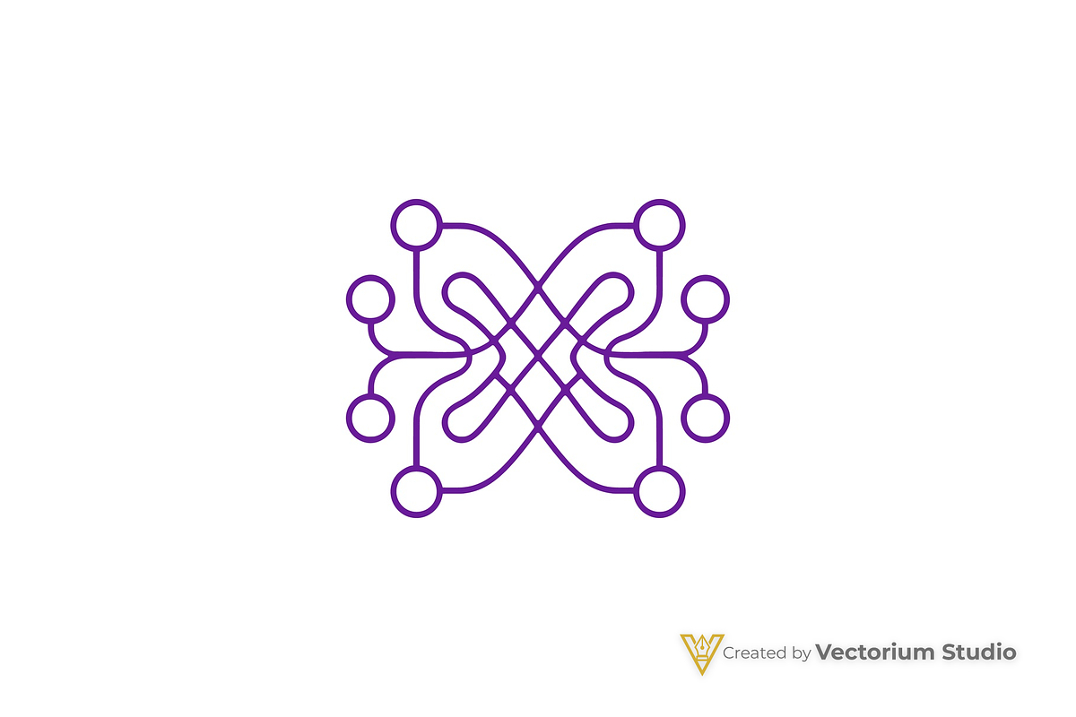 Abstract Network Connections Logo, a Branding & Logo Template by Vectorium Studio (Photo 9 of 16)