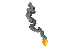 Isometric icon with element of, an Object Illustration by the8monkey