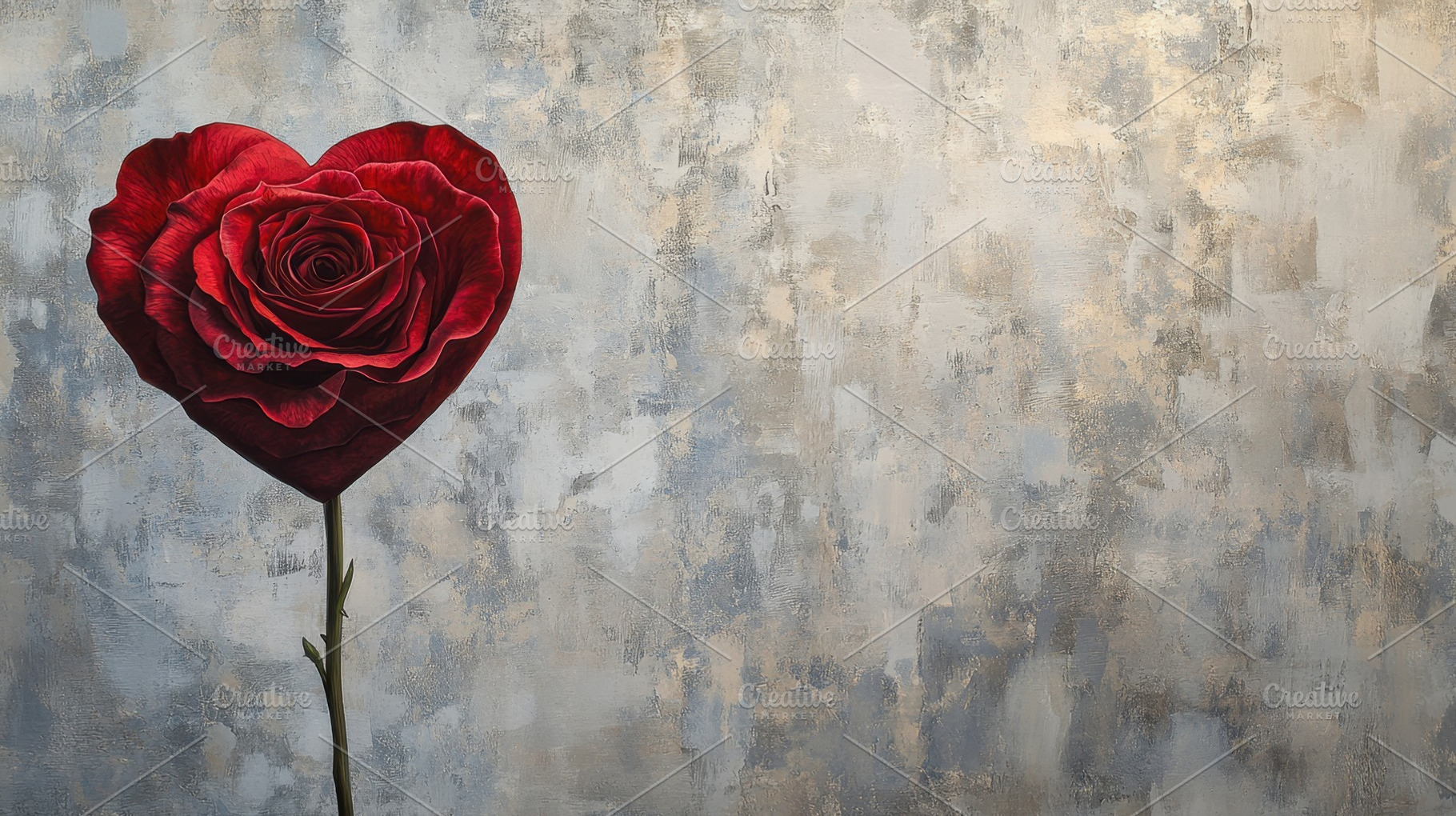 Textured heart-shaped rose, a Photo by Beautiful things