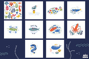 Aquatic Life, an Animal Illustration by AnkaDrozd (Thumbnail 11 of 12)