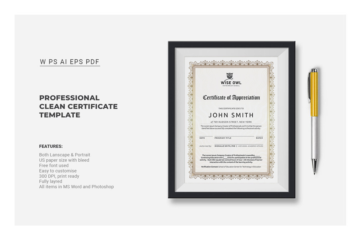 Certificate, a Stationery Template by Diverter (Photo 2 of 7)