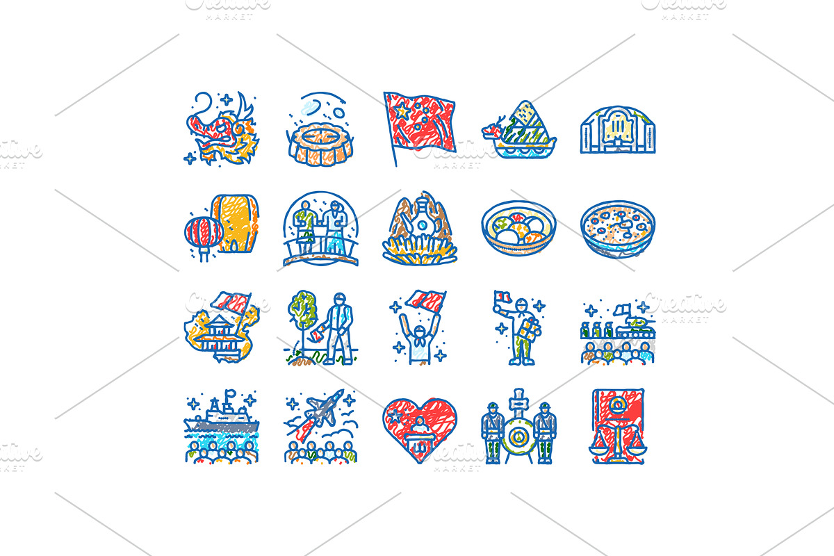 chinese holidays year china new, an Object Illustration by pikepicture