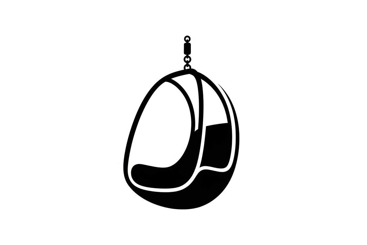 Hanging Egg Chair Silhouette Bundle, an Illustration by Designer_Momina (Photo 6 of 51)