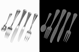 Classic Cutlery Set 5 Pieces