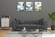 Winter Mountain Landscape Printable, a Poster Template by MagicLove Creations (Thumbnail 3 of 8)