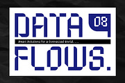 Bytalion - Futuristic Font, a Font by Arterfak Project (Thumbnail 5 of 13)