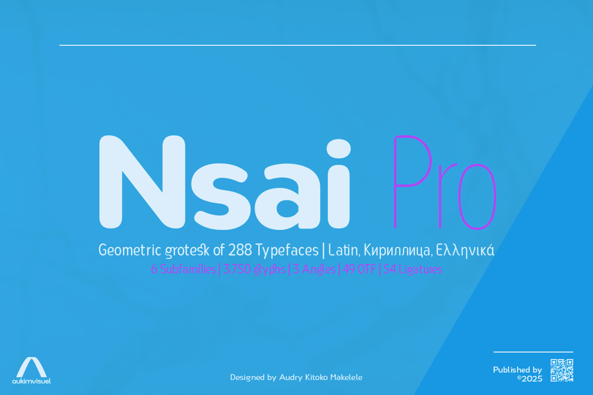 Nsai Pro Rounded Condensed, a Font by Aukimvisuel (Photo 1 of 12)