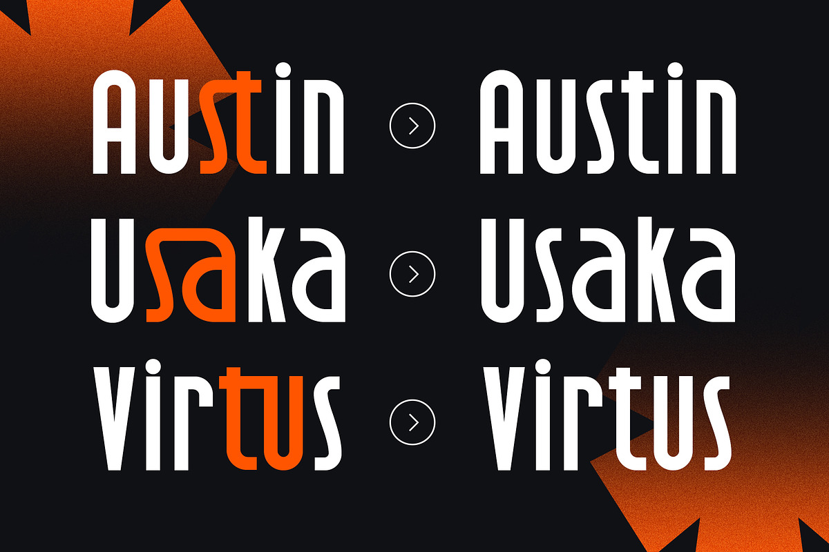 Gescobar – Clean Modern Condensed /, a Sans Serif Font by Typia Nesia (Photo 5 of 12)