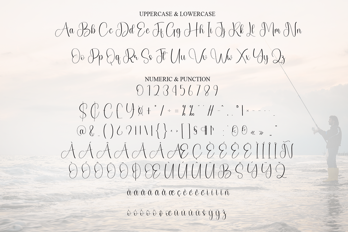 Fishing | Script Font, a Handwritten Font by Scratchones (Photo 7 of 9)