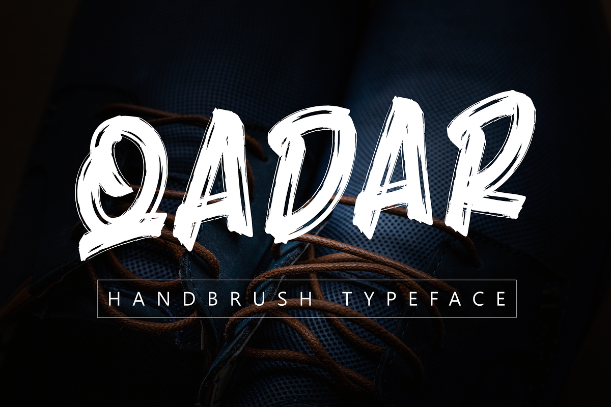 Qadar, a Font by Dumadistyle (Photo 1 of 10)