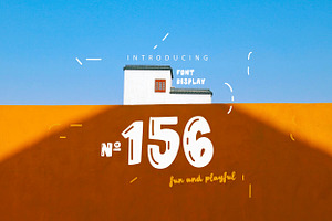 No.156, a Font by chekart