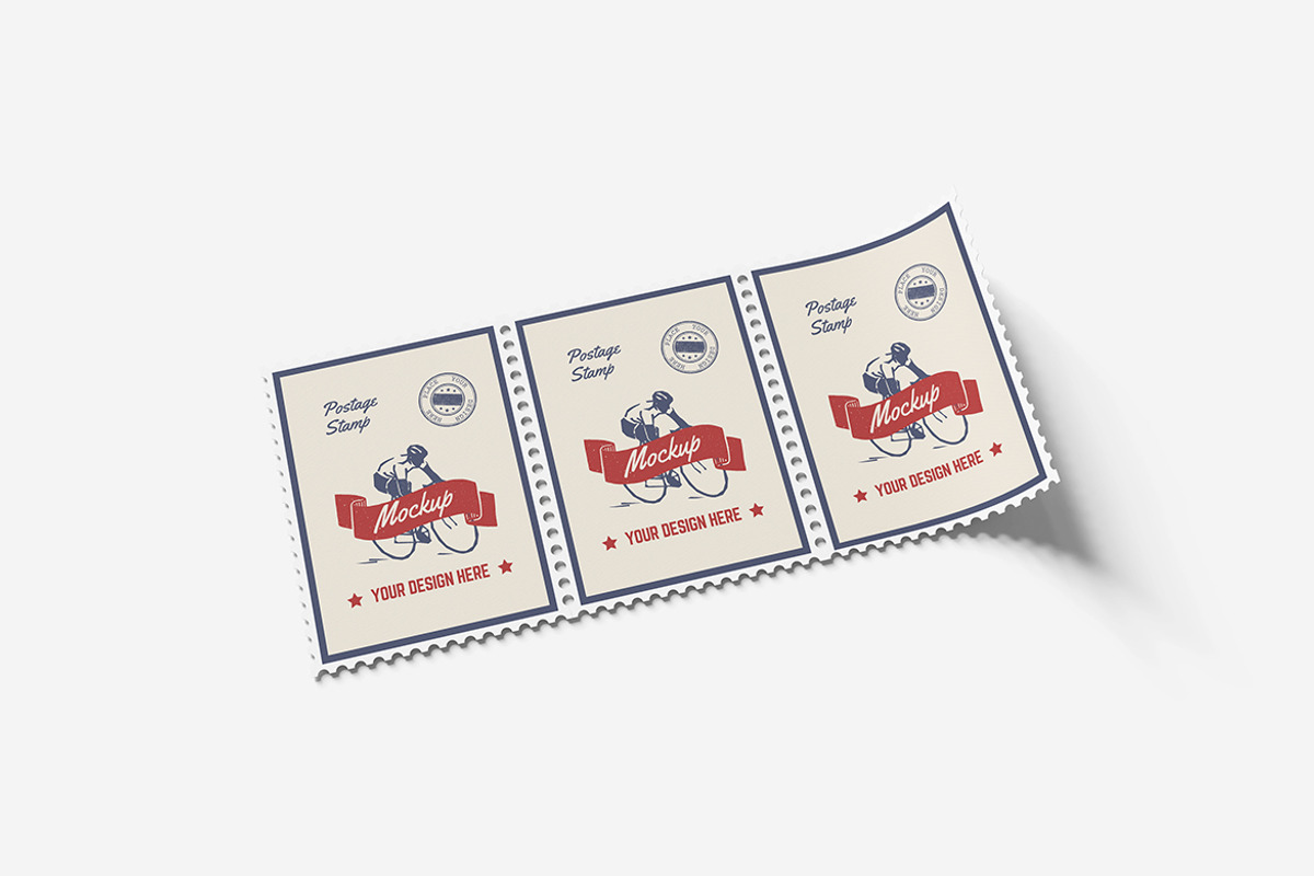 Postage Stamp Mockup, a Product Mockup by Indah (Photo 5 of 6)