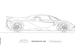 KTM X-BOW GT-XR 2023, an Illustration by frizio