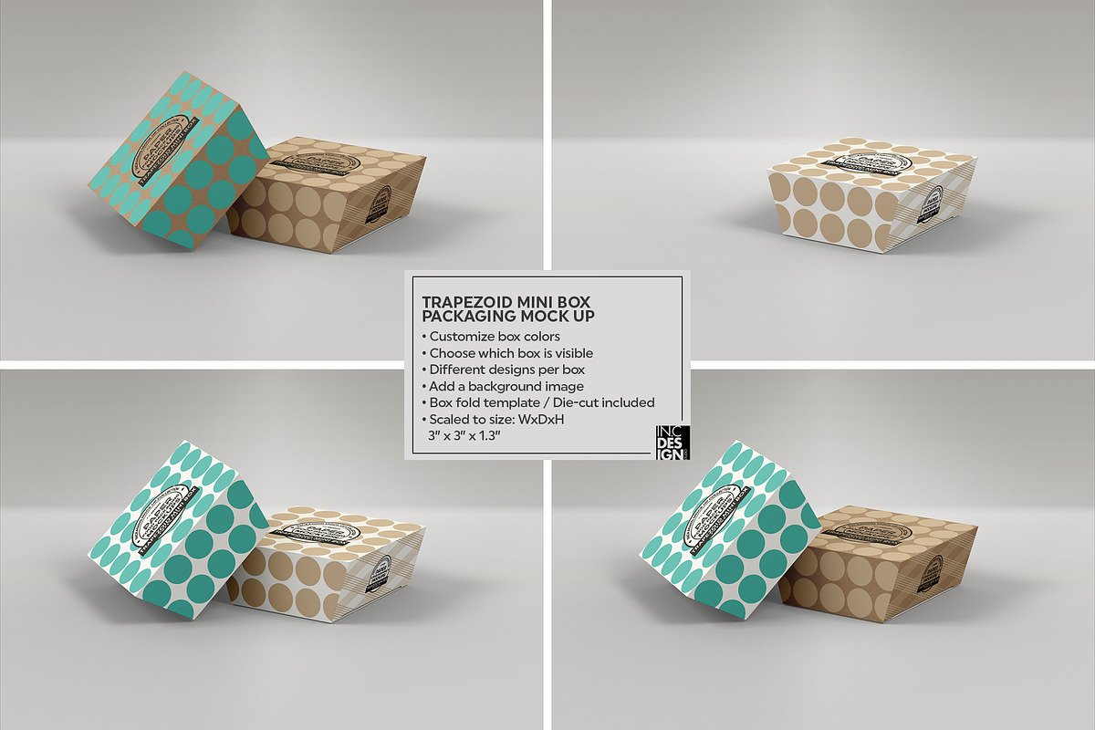 VOL.4: Food Box Packaging Mockups, a Packaging Mockup by INCDesign (Photo 13 of 21)
