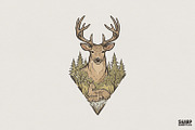 Deer PNG, Woodland Animal Design, an Illustration by SharpMarketplace (Thumbnail 1 of 4)