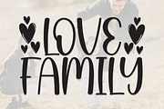 Love Family | Script Font, a Script Font by Scratchones (Thumbnail 1 of 9)