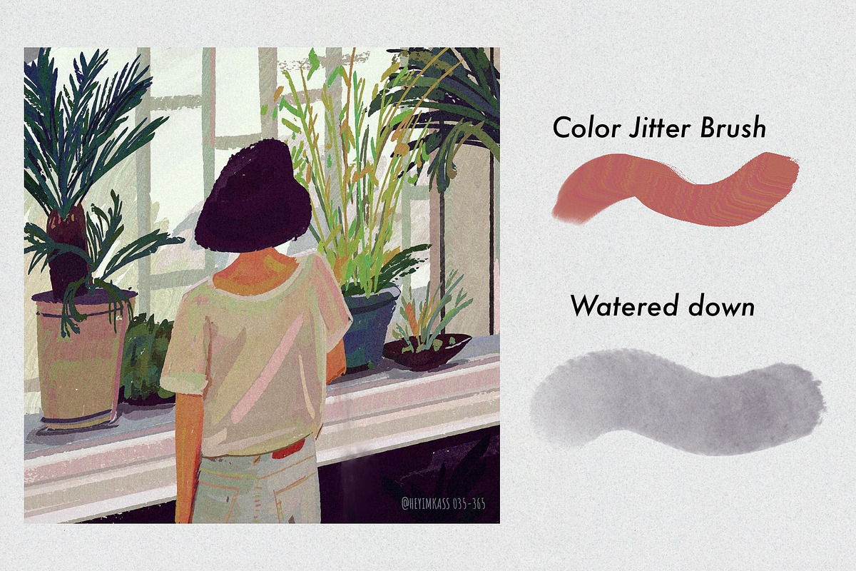 Procreate Essentials Pack, a Brushes & More by Kassandra Escoe (Photo 4 of 15)