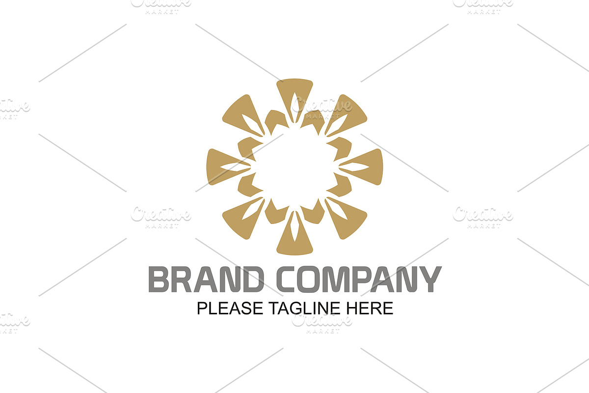 20 Logo Flower Templates Bundle, a Branding & Logo Template by Friendesigns (Photo 18 of 21)