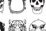 Head Vectors, a Graphic by SapphireReg (Thumbnail 3 of 3)