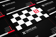 Back And White Business Card CM124, a Business Card Template by annozio (Thumbnail 4 of 4)
