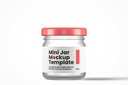 Mini Glass Jar Mockup Pack, a Cups & Container Mockup by Designer Dude (Thumbnail 3 of 6)