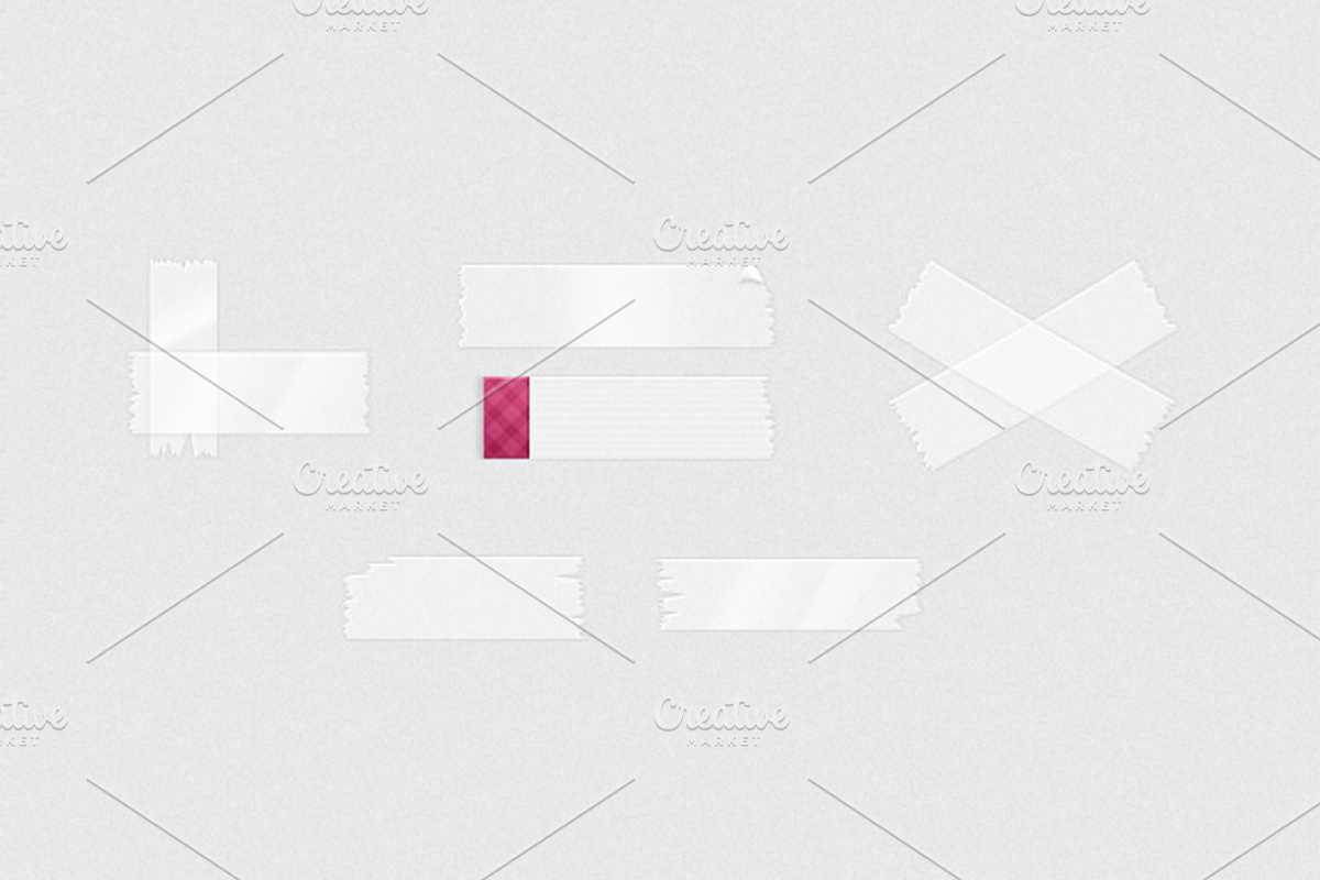 Sticky Tape, a Templates & Theme by DesignLots