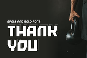 High Sporty Font, a Sans Serif Font by Iqsiart Studio (Thumbnail 7 of 7)