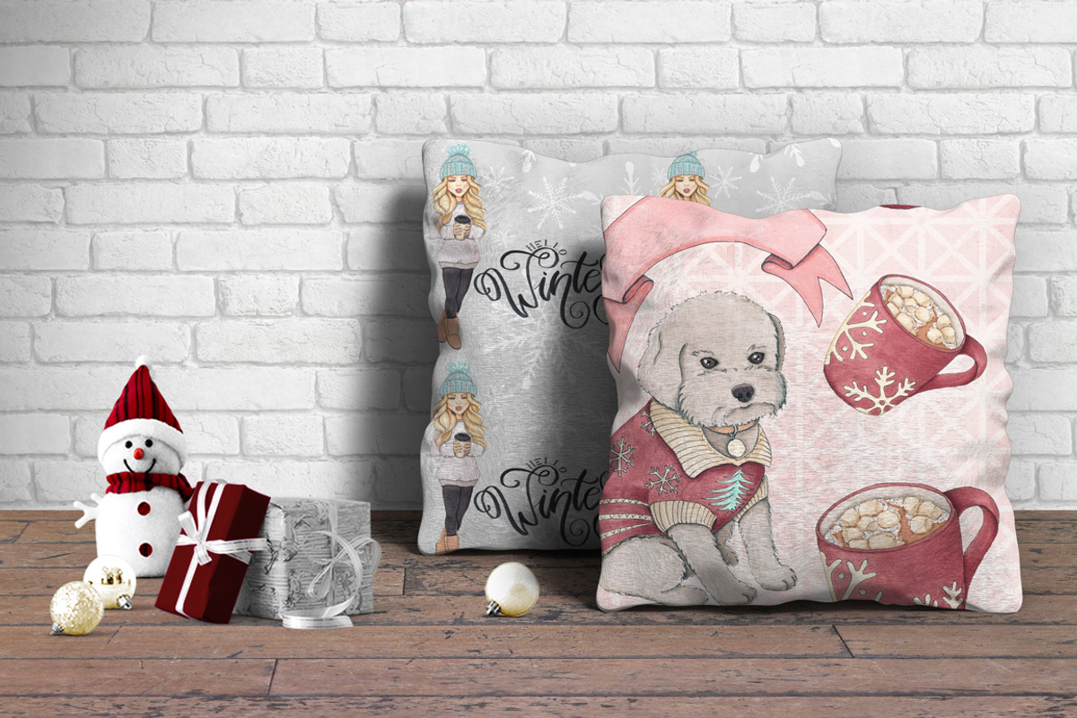 Warm & Cozy Hand-painted collection, an Object Graphic by Tanya Kart (Photo 7 of 14)