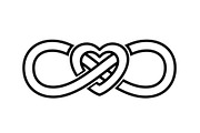 50 Infinity Heart Symbol Vector Bund, an Illustration by abu67222 (Thumbnail 45 of 51)