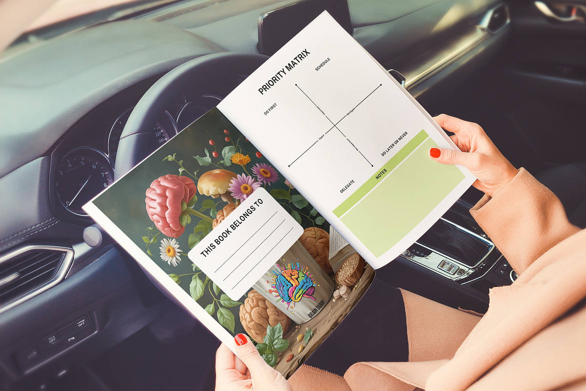 2026 ADHD Brain Dump Planner, a Print Template by Designmela01 (Photo 7 of 7)